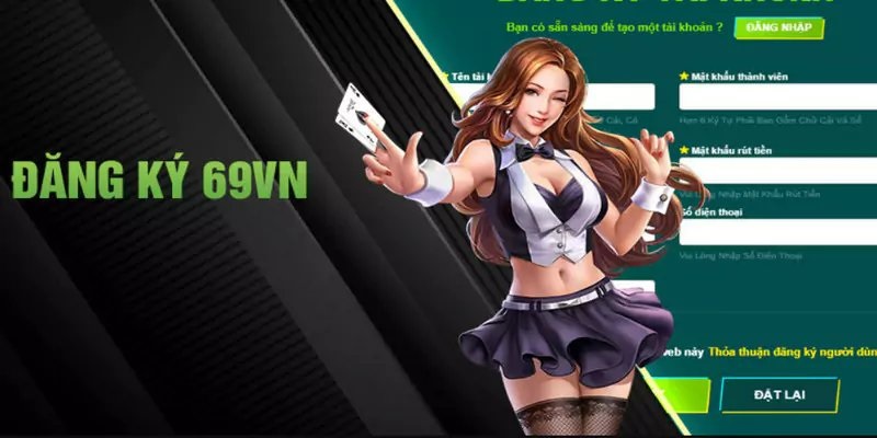 3 bước cơ bản khi tạo tài khoản tại 69VN