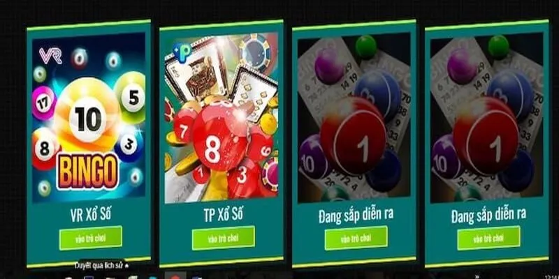 Đầy đủ loại hình xổ số